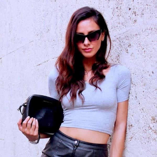Women's Modern Cat Eye Bottom Cut Sunglasses