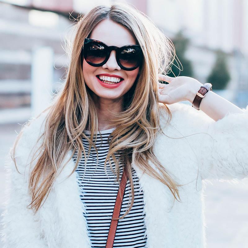 Designer Oversize Round Circle Pointed Cat Eye Sunglasses