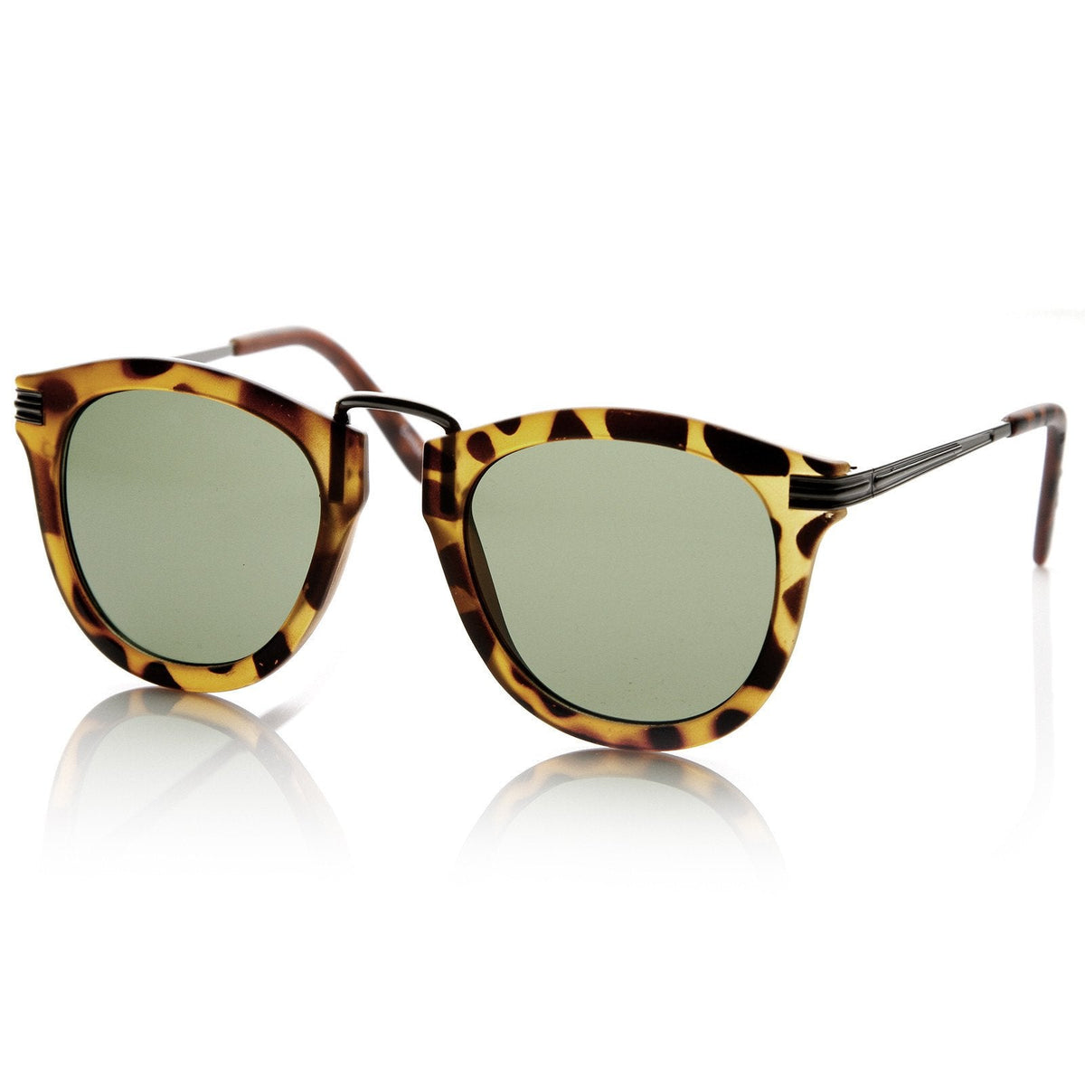 Vintage 1920's Spectacle Steampunk Horned Rim Sunglasses