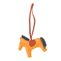 Milo Lambskin Grigri Rodeo Horse Bag Charm MM Jaune D'or Bleu Agate Cornaline