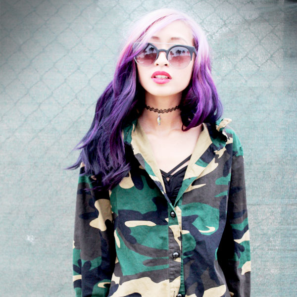 Retro Circle Cat Eye Super Half Frame Flat Bar Sunglasses
