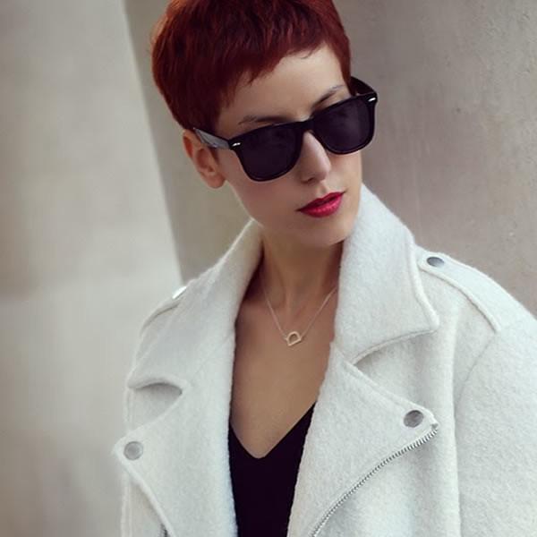 Classic Large Polarized Lens Horned Rim Sunglasses