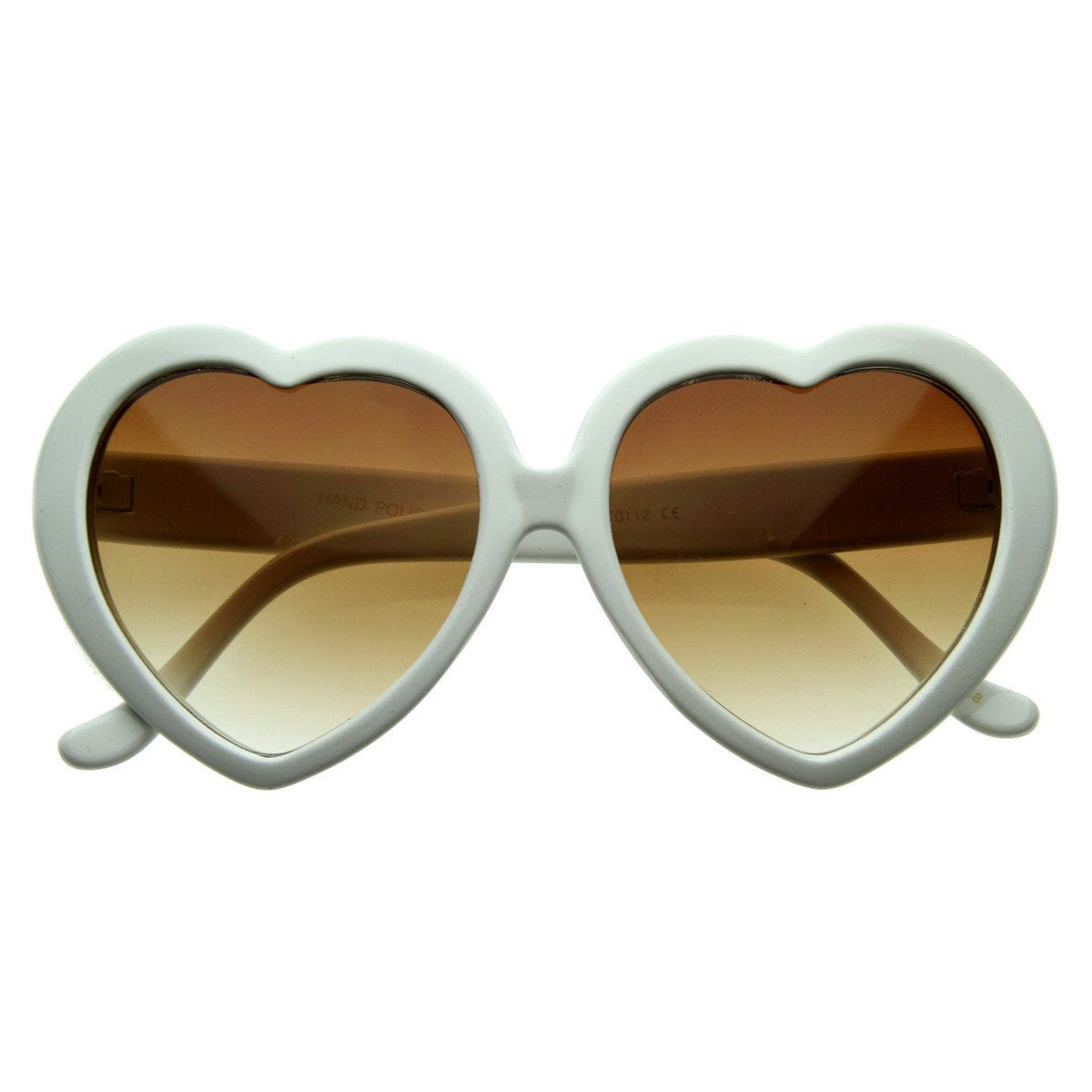 Cute Womens Lolita Sweet Heart Shape Sunglasses