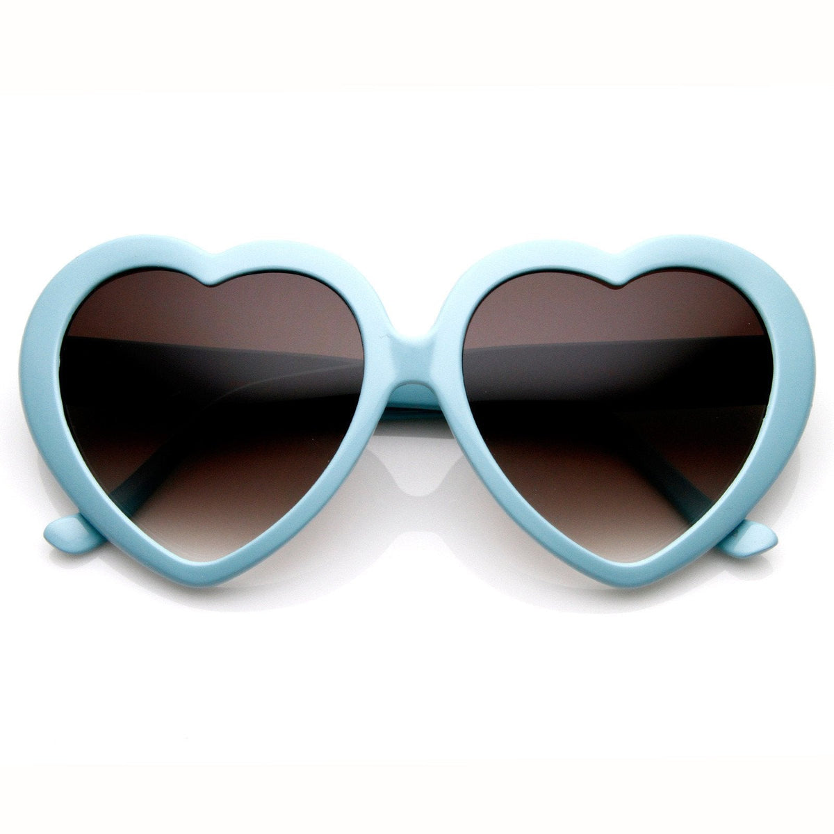 Cute Womens Lolita Sweet Heart Shape Sunglasses