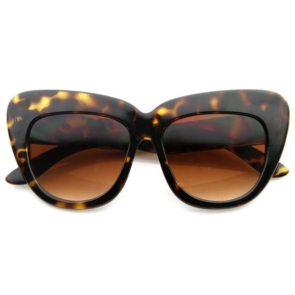 Women's LA Fashion Oversize Cat Eye Sunglasses