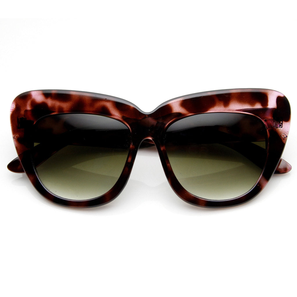 Women's LA Fashion Oversize Cat Eye Sunglasses