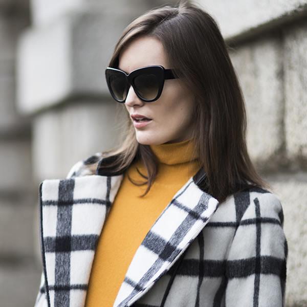 Women's LA Fashion Oversize Cat Eye Sunglasses