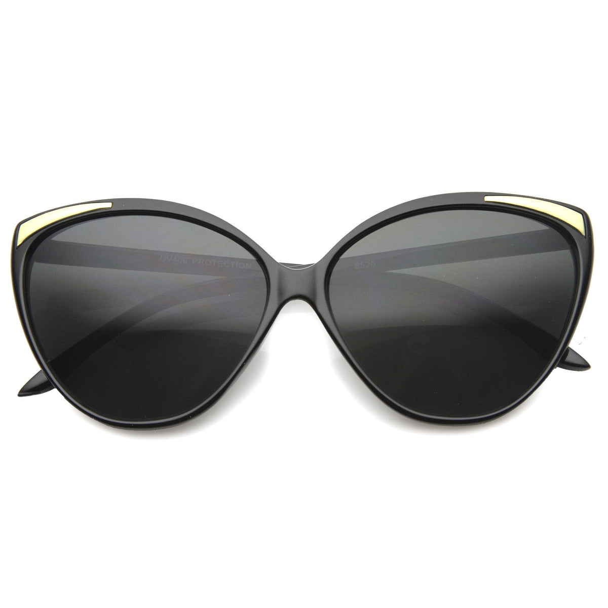 Women's Oversize Detailed Cat Eye Gradient Lens Sunglasses A011
