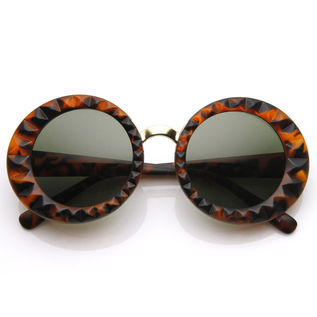 Designer Fashion Round Circle Women's Sunglasses