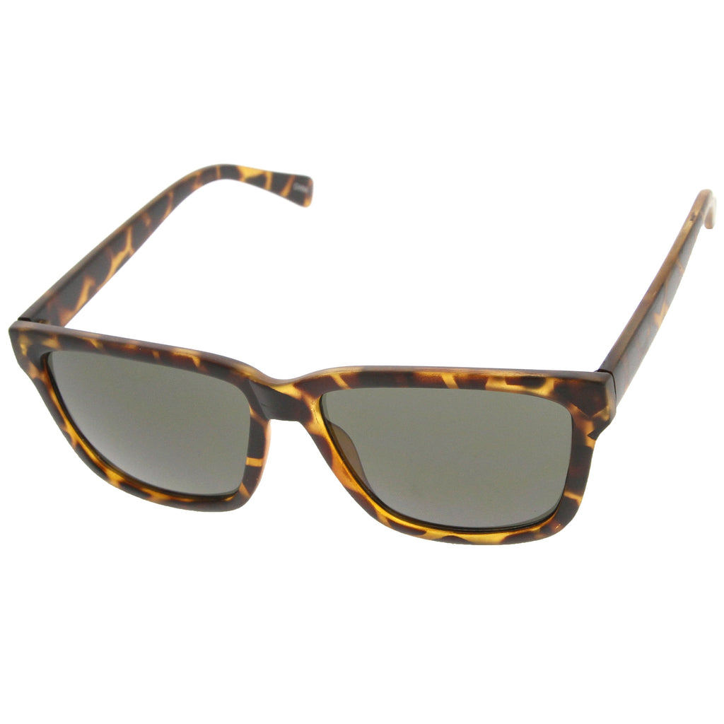 European Dapper Square Aviator Sunglasses 8818