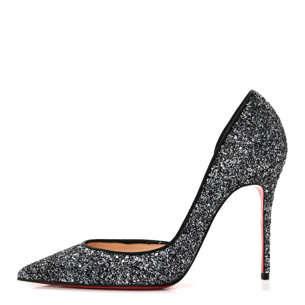 Glitter Dragonfly Iriza 100 Pumps 38 Black