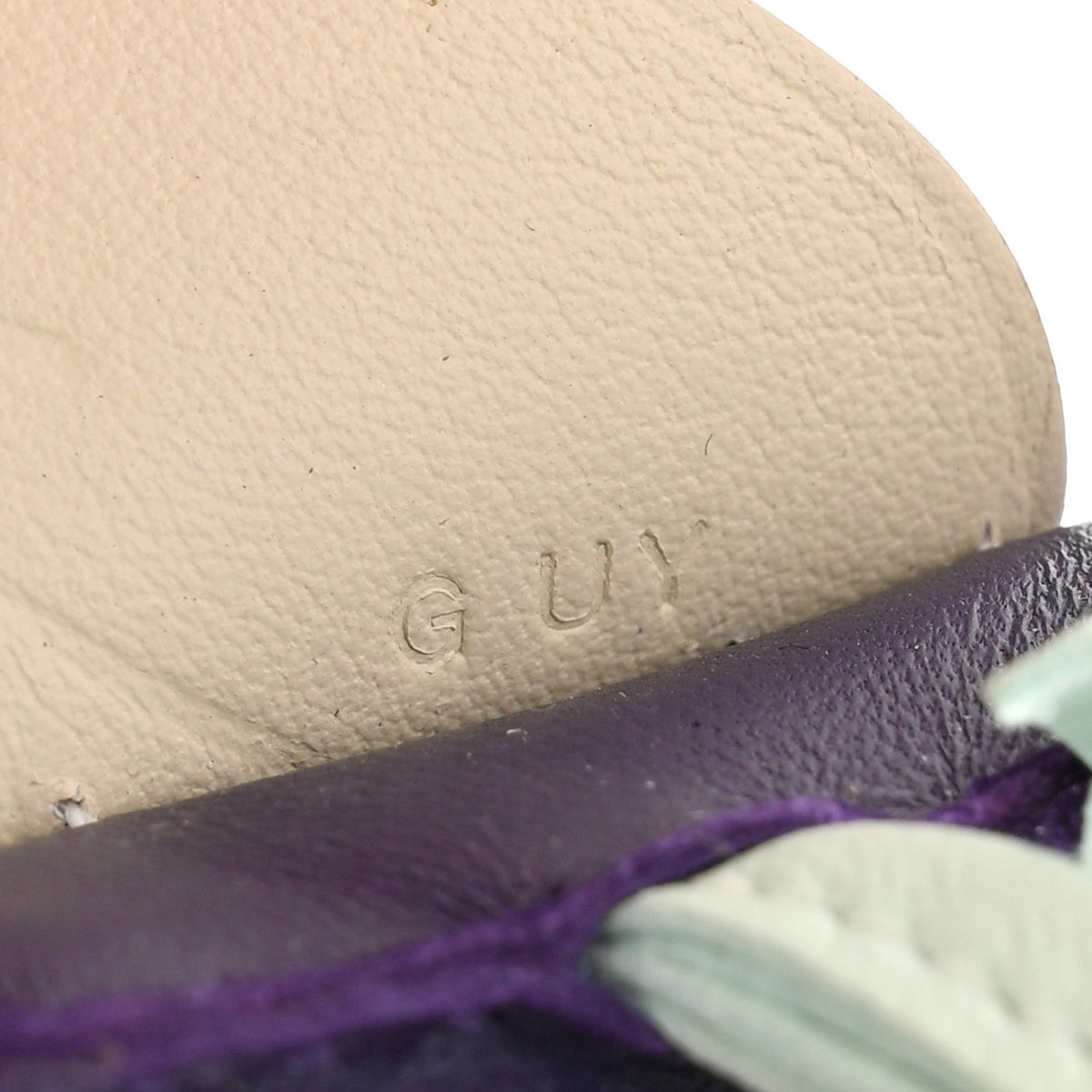 Milo Lambskin Grigri Rodeo Pegase Horse Bag Charm PM Purple Vert Peppermint Craie