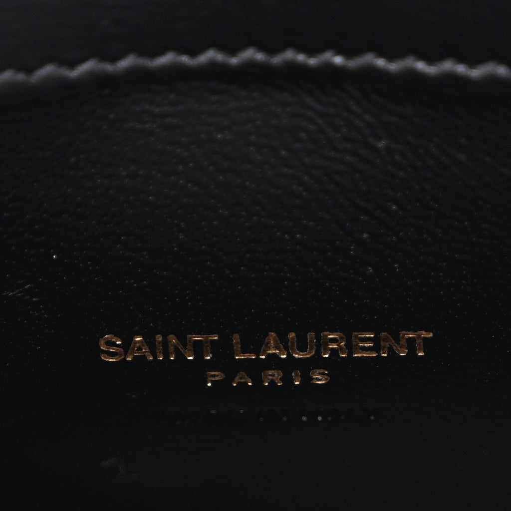 Calfskin Sac De Jour Bag Charm Black
