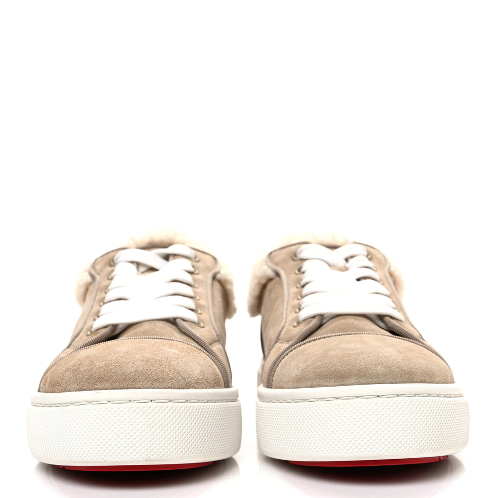 Suede Shearling Fun Vierissima Flat Sneakers 38 Atlas