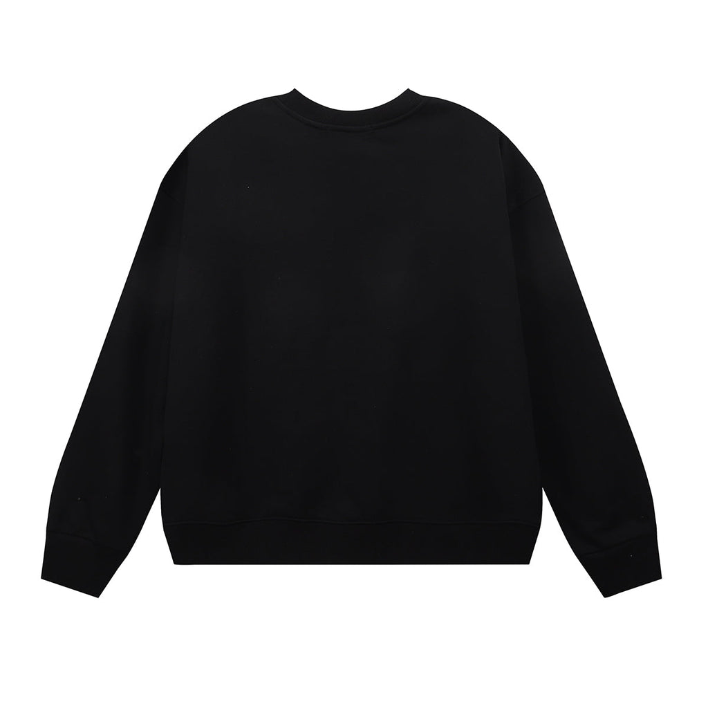 Purple Men's Long-Sleeve T-shirt Sweatshirt 1128