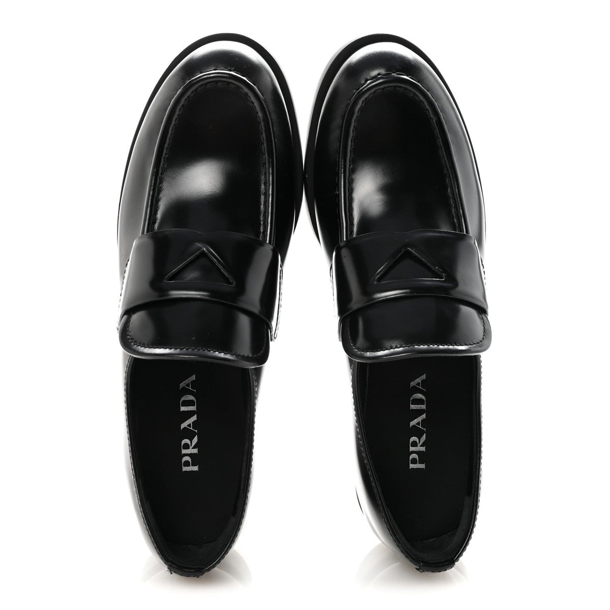 Spazzolato Loafers 38 Black