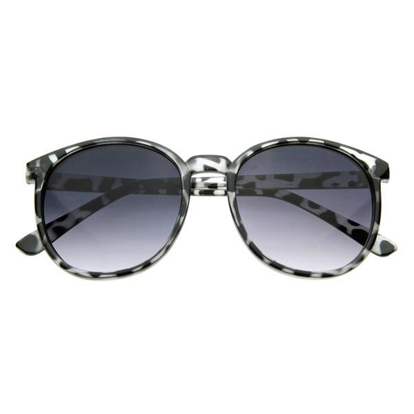 Large Vintage Dapper Round Spectacles P3 Sunglasses