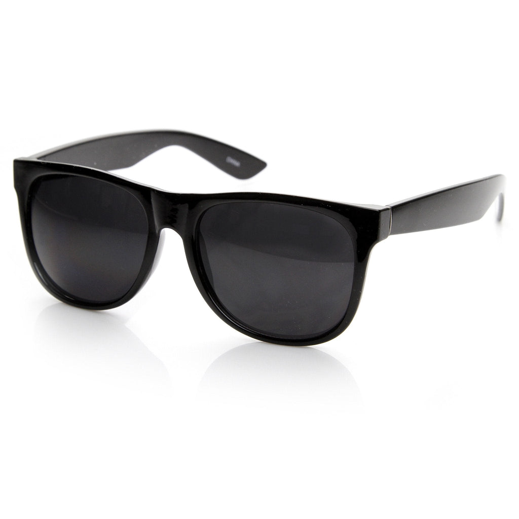 Super Retro Hipster Horned Rim Frame Sunglasses