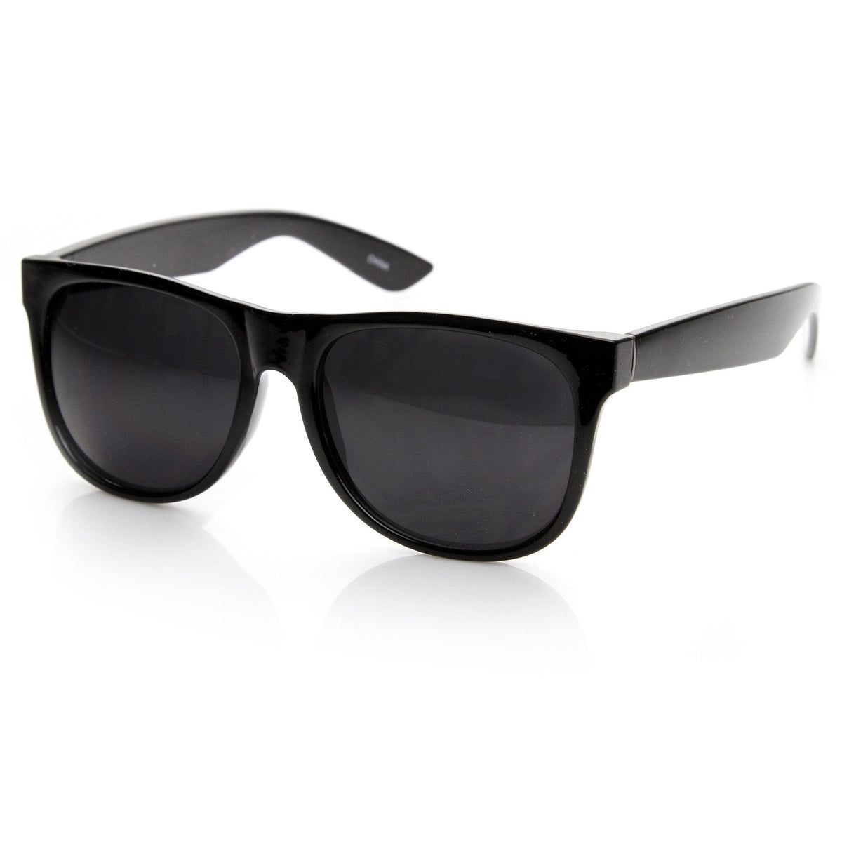 Super Retro Hipster Horned Rim Frame Sunglasses