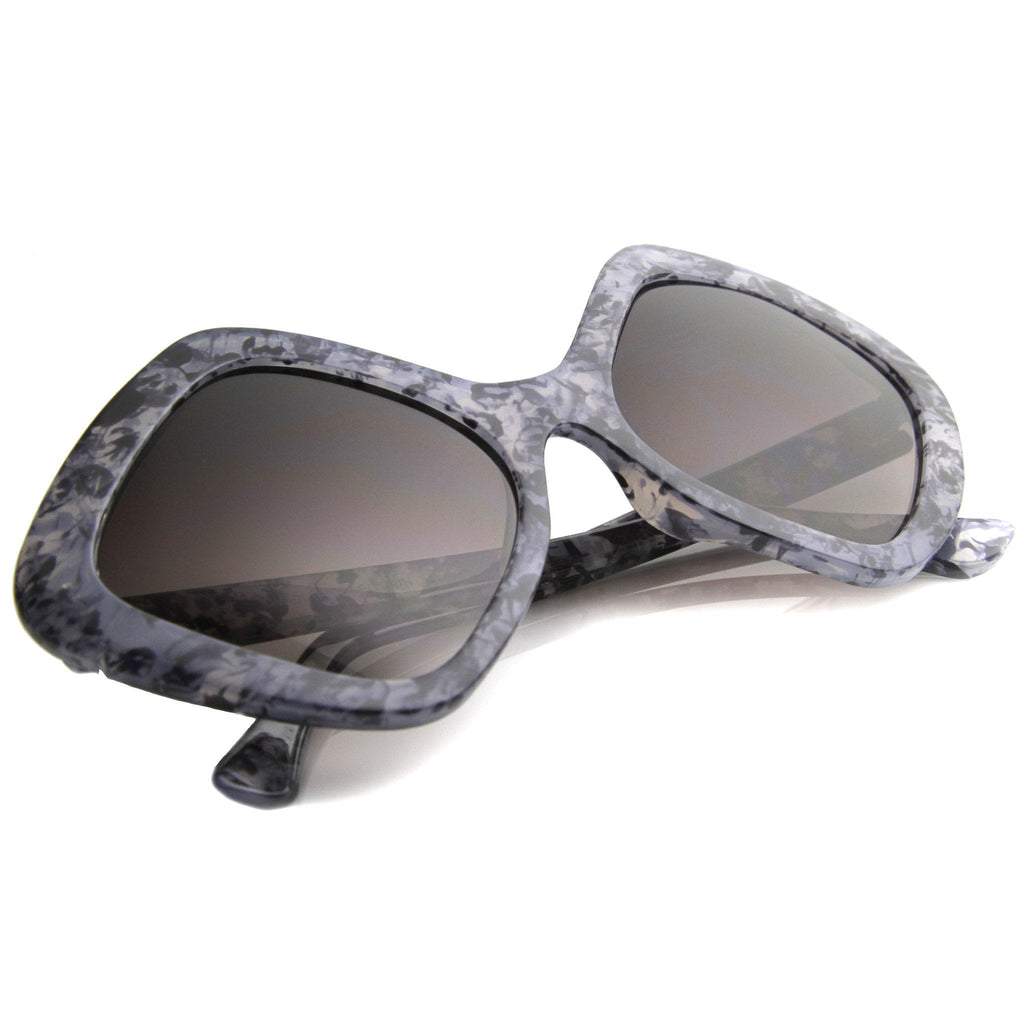 Women's Indie Oversize Diamond Shape Sunglasses 9968