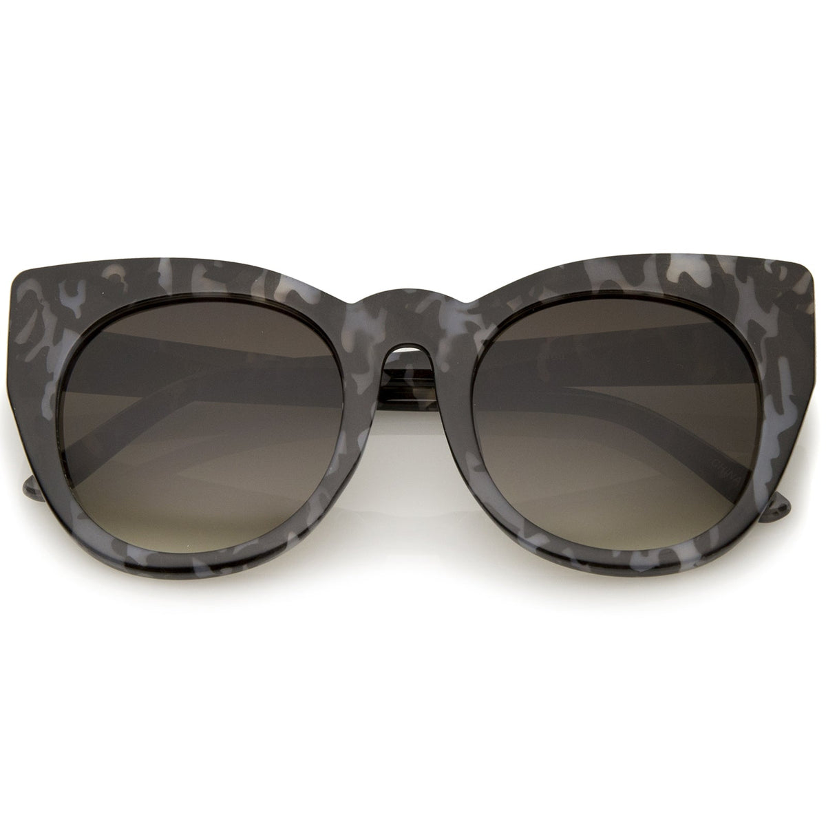 Women's Retro 1960's Mod Oversize Cat Eye Sunglasses