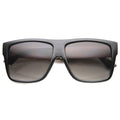 Love Hate Arm Detail Gradient Lens Square Sunglasses 9850