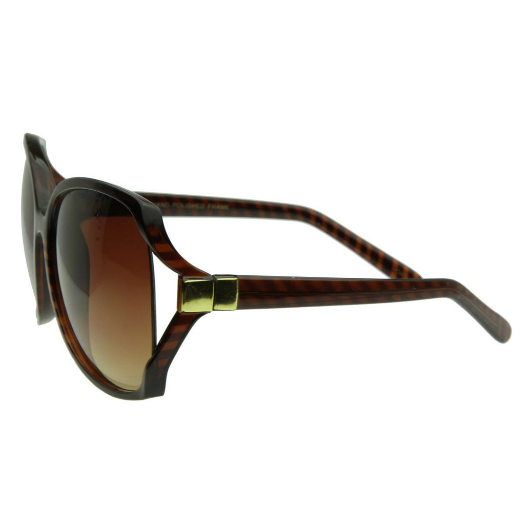 Womens Fashion Oversize Designer Square Sunglasses 2384