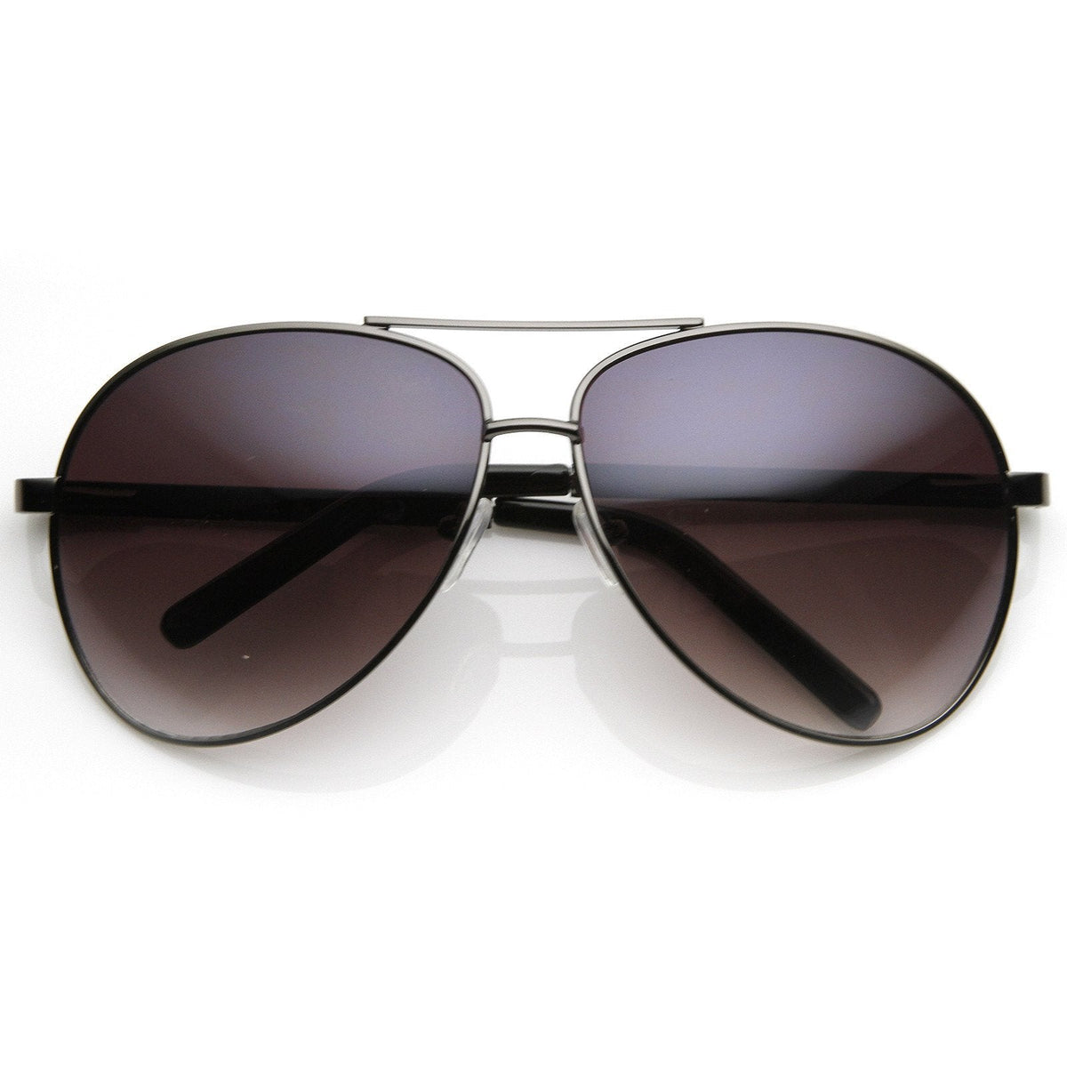 Designer Inspired Large Metal Aviator Sunglasses 1508