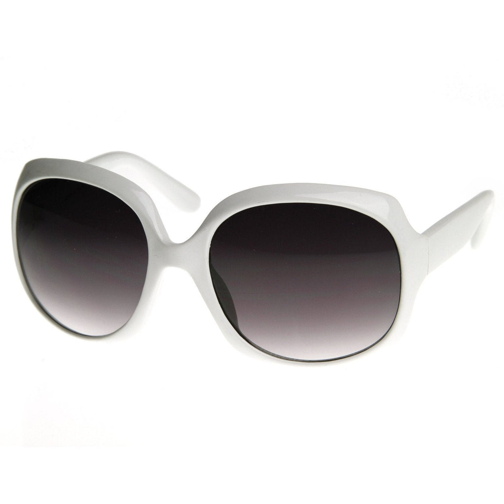 Designer Oversize Womens Glossy Fashion Sunglasses 2517