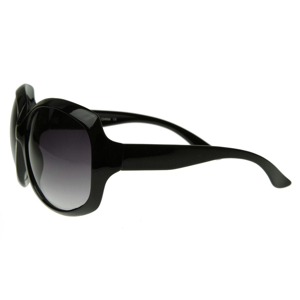 Designer Oversize Womens Glossy Fashion Sunglasses 2517