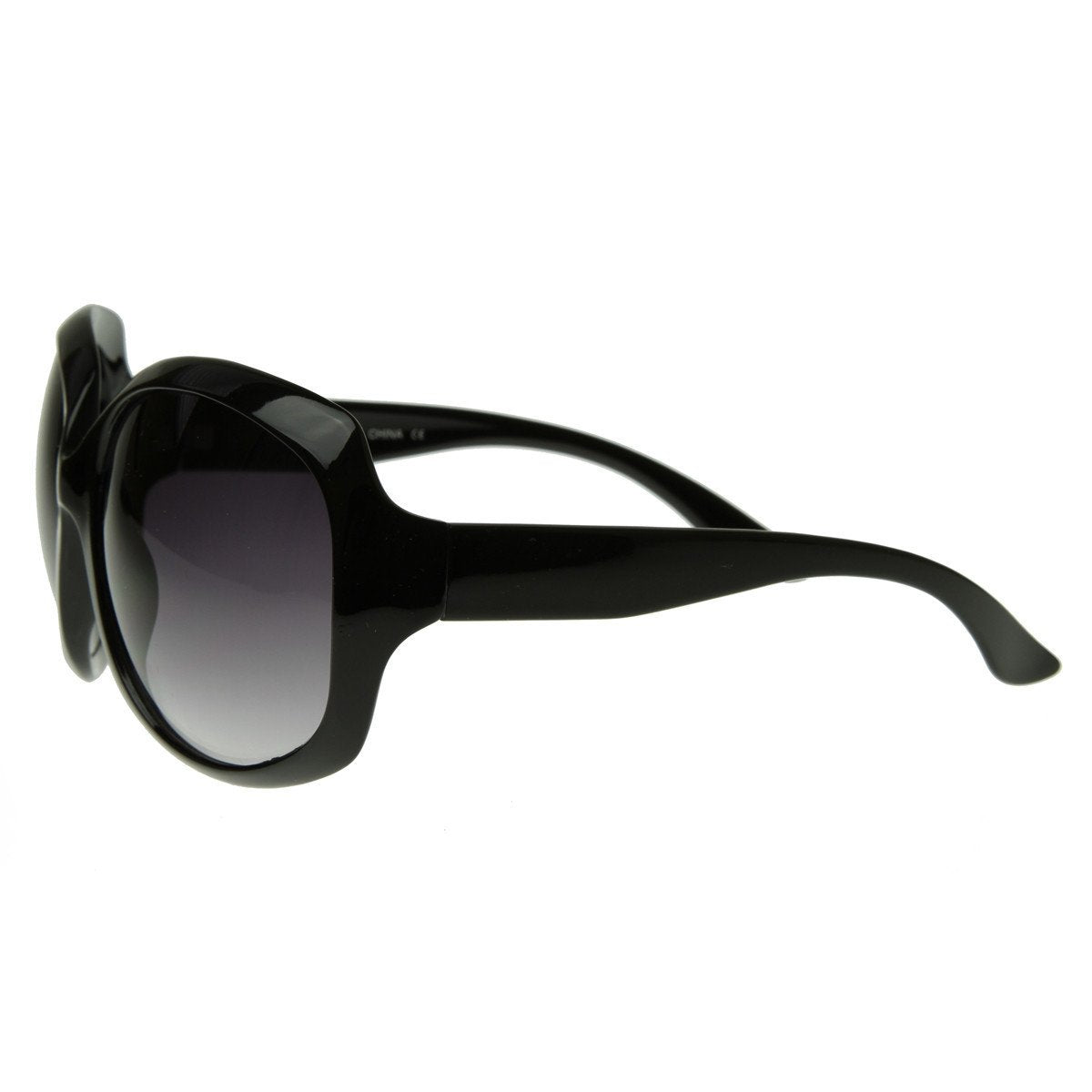 Designer Oversize Womens Glossy Fashion Sunglasses 2517