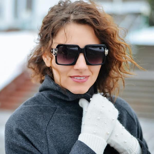 Euro Trash Super Block Square Mod Womens Fashion Sunglasses 8977