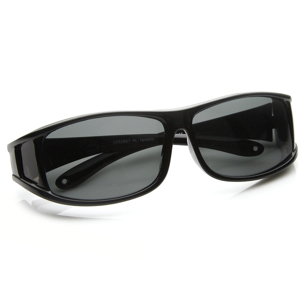 Full Wrap Around Protection Polarized Lens Sunglasses Goggles 8880