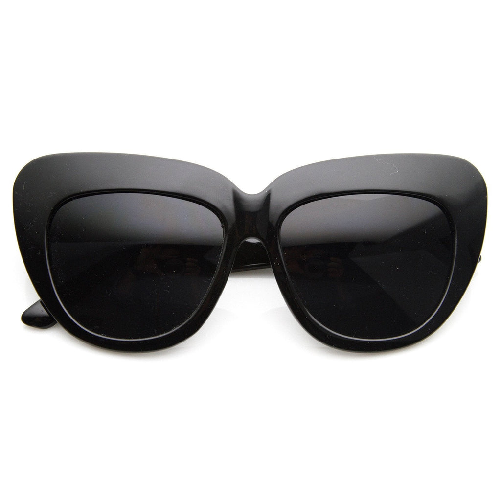 Designer Fashion Oversize Cat Eye Sunglasses 8300