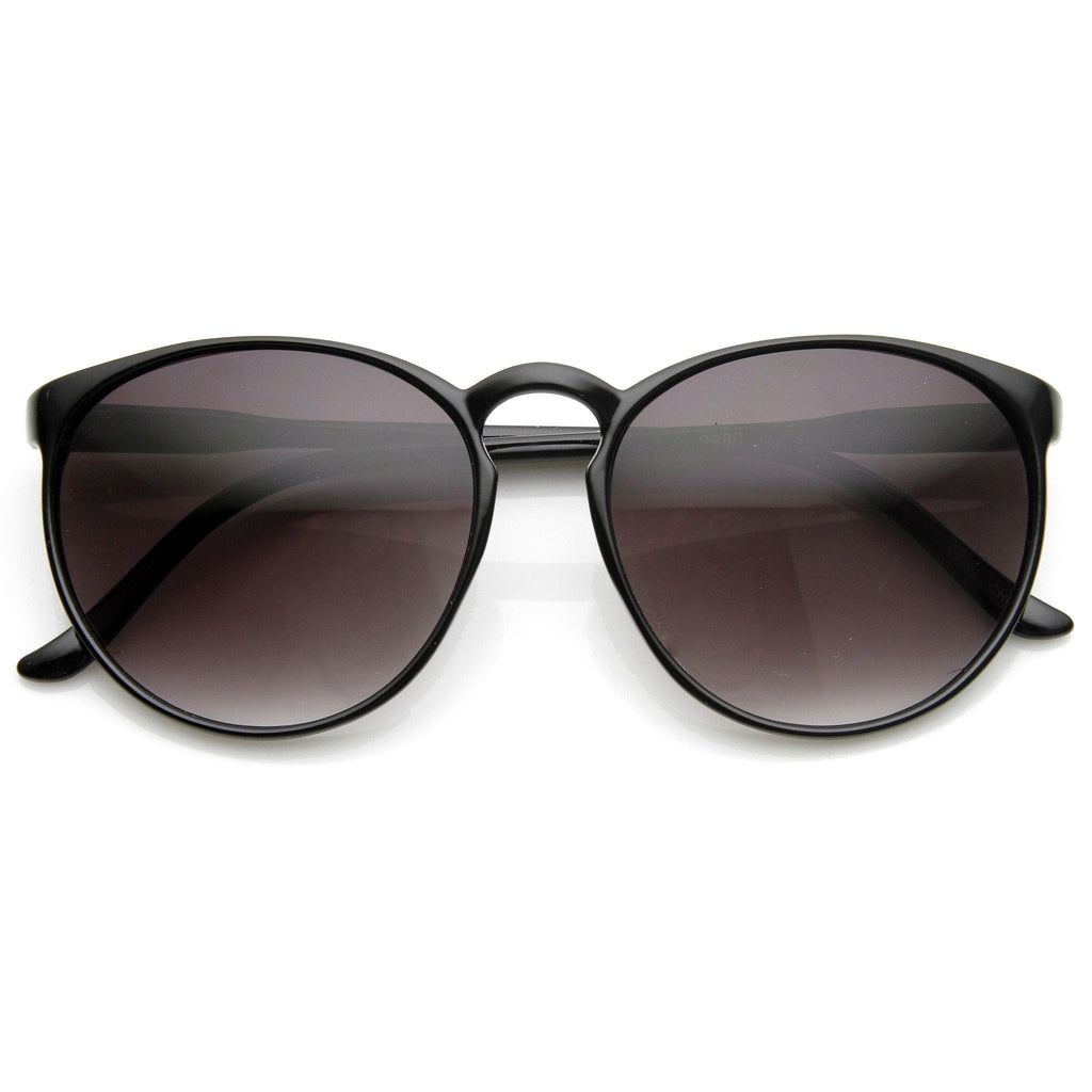 Large Retro Round Key Hole P3 Circle Sunglasses 9188