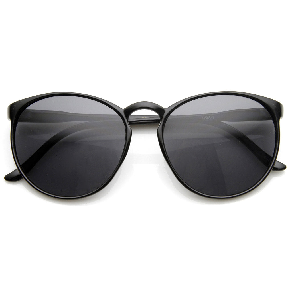 Large Retro Round Key Hole P3 Circle Sunglasses 9188