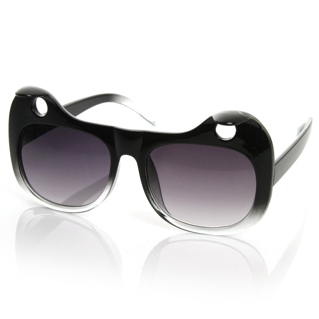 Popular Womens Designer Fashion Cat Ears Sunglasses 8577