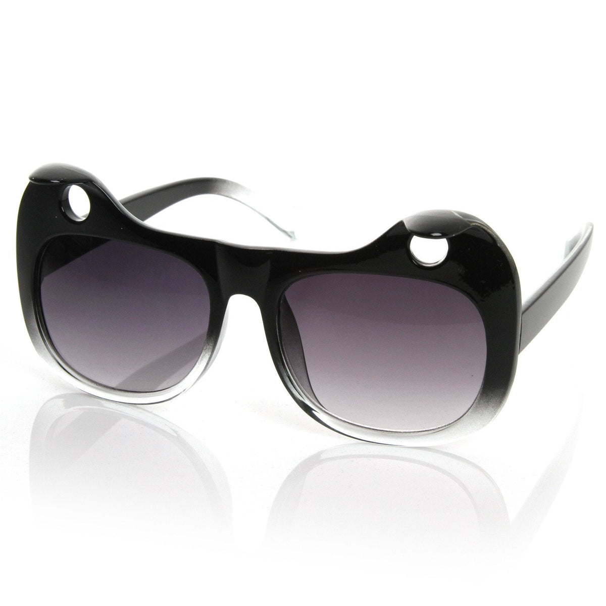 Popular Womens Designer Fashion Cat Ears Sunglasses 8577