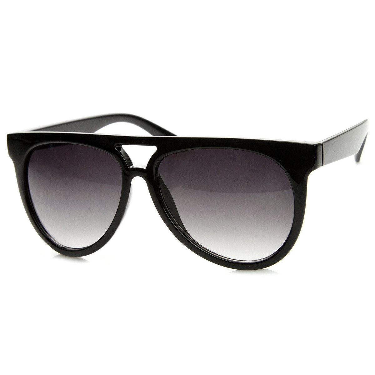 Retro Sunglasses Flat Top Oversize Aviators 8918
