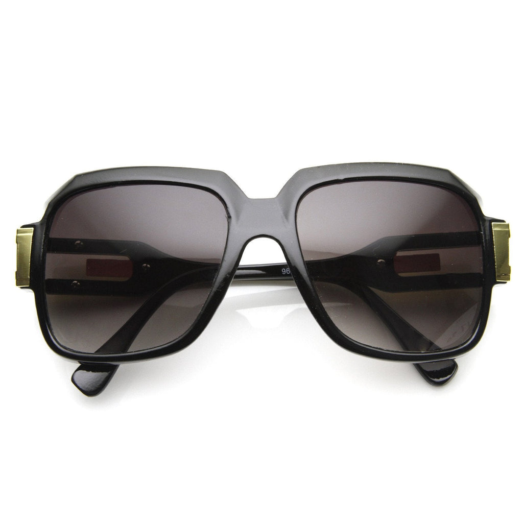 Hipster Large Square 80's Euro Aviator Sunglasses 8903