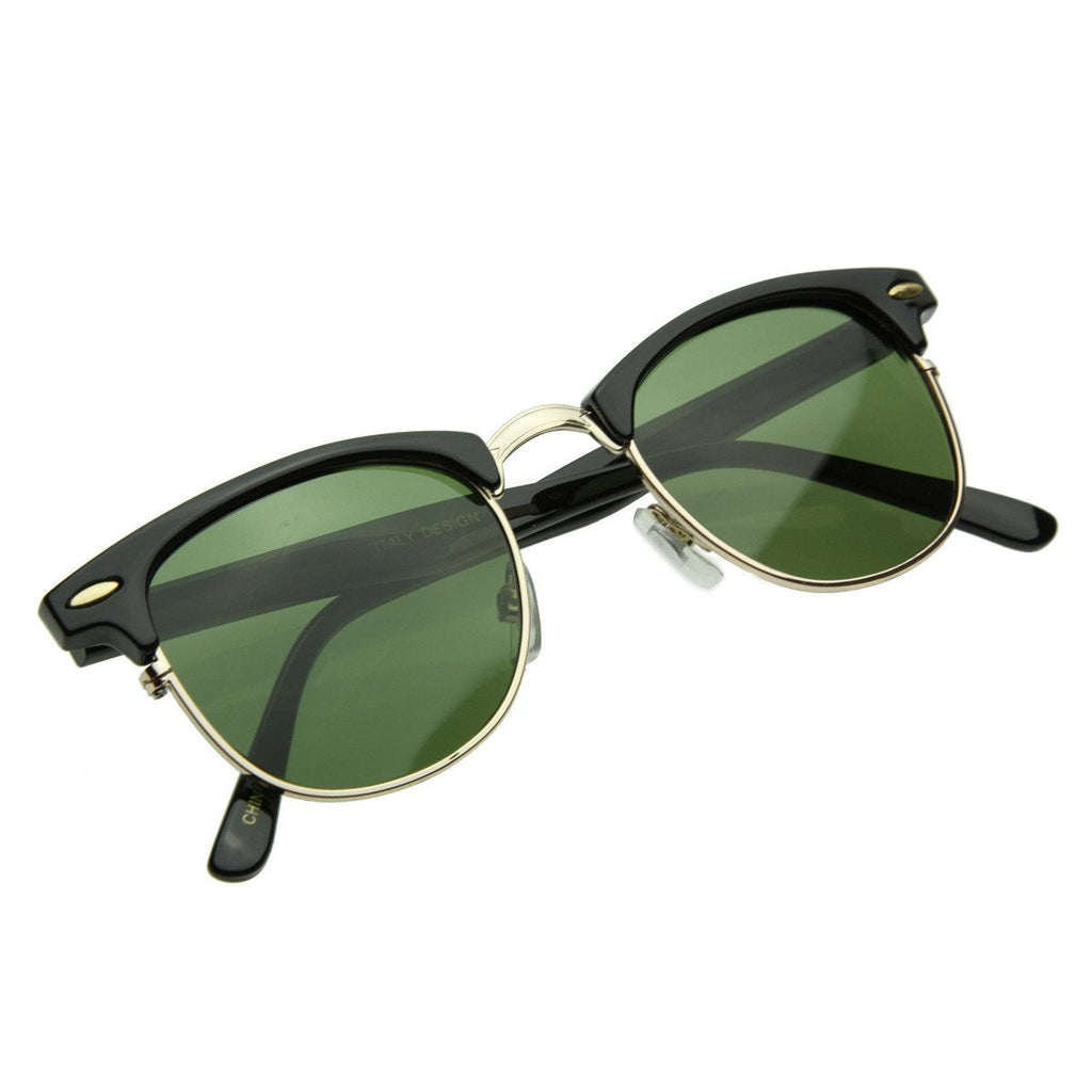Womens Celebrity  Vintage Half Frame Sunglasses 2947
