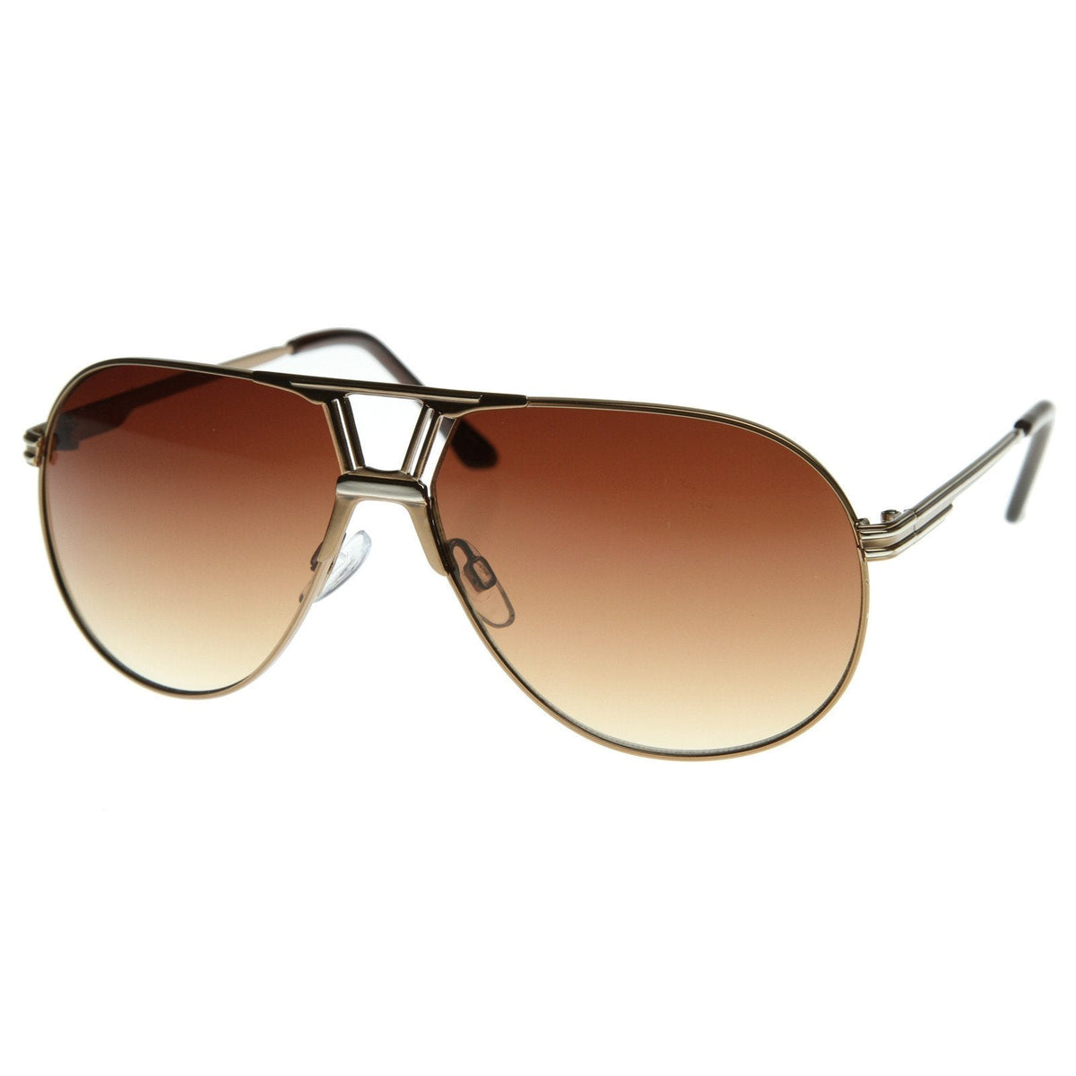 Premium Optical RX Laser Metal Designer Aviator Sunglasses 8366