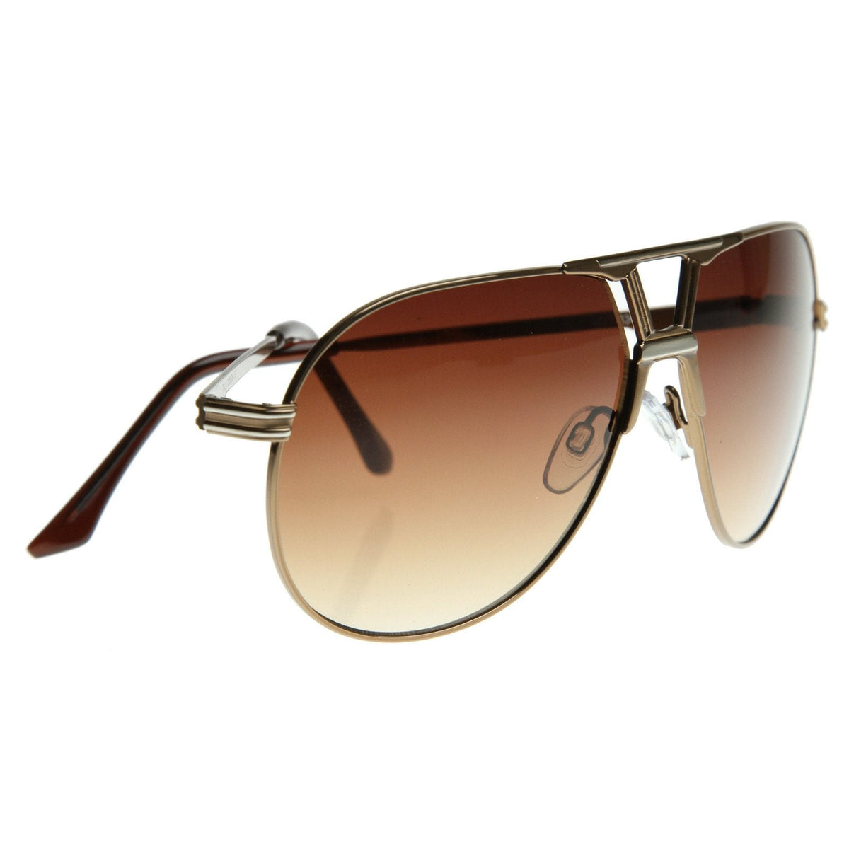 Premium Optical RX Laser Metal Designer Aviator Sunglasses 8366