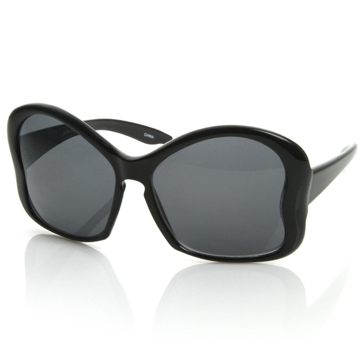 Women's Fashion NYC Designer Oversize Butterfly Shape Sunglasses 8576