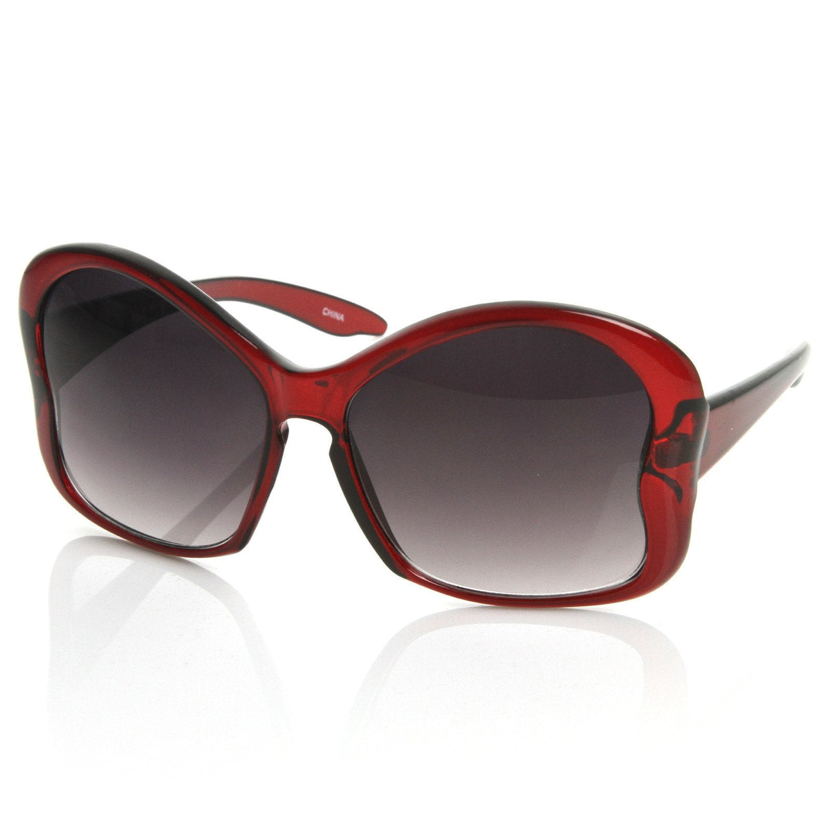 Women's Fashion NYC Designer Oversize Butterfly Shape Sunglasses 8576