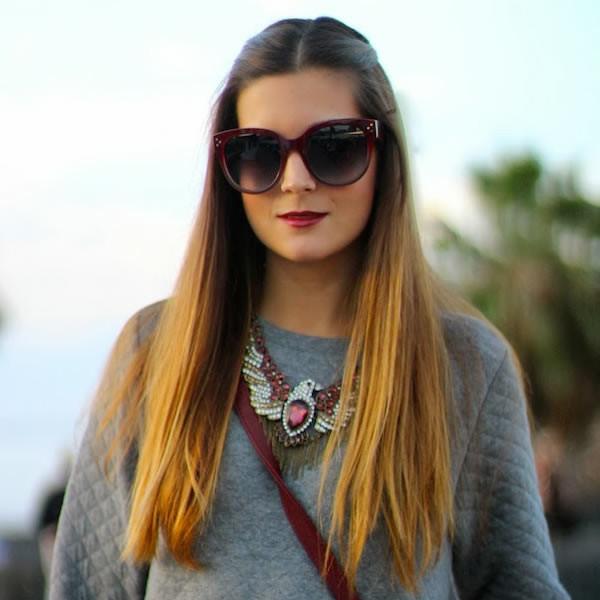 Womens Sunglasses Oversize Two Tone Shades 8917
