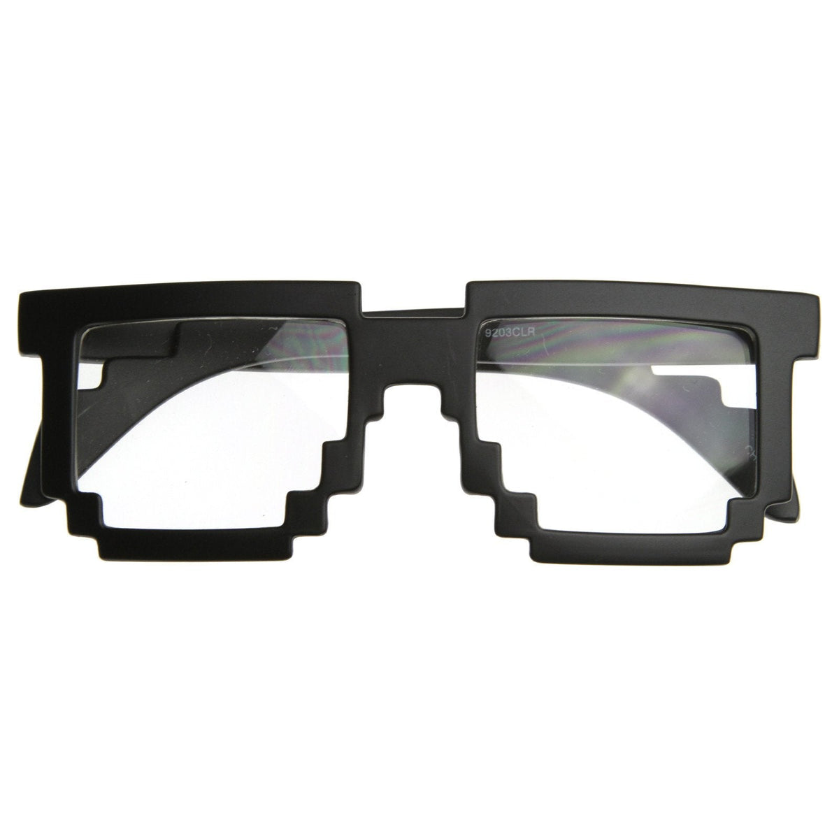 Cool Hipster 8-Bit Gamer Nerd Geek Glasses 8537