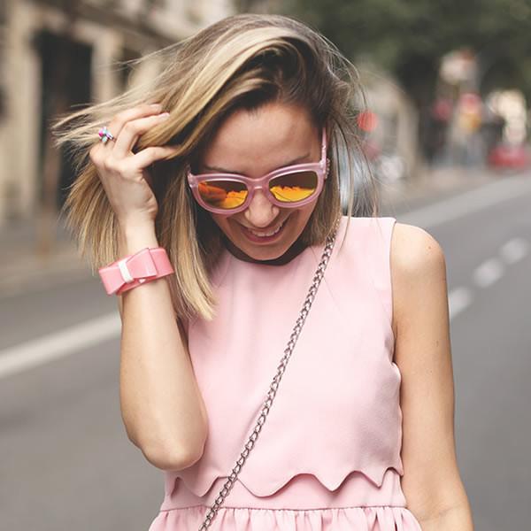 Crazy Frost Frame Mirrored Lens Oversize Sunglasses 8946