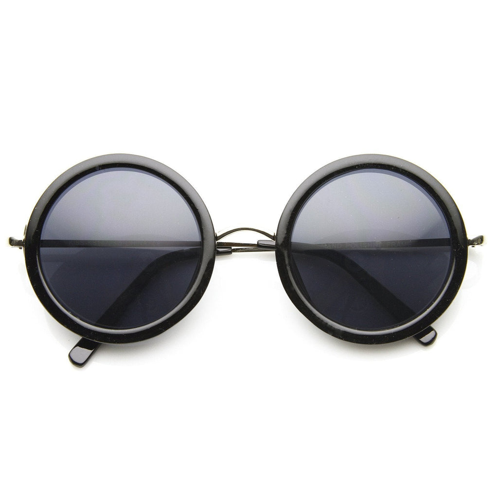Womens Sunglasses Designer Inspired Round Frames 8907