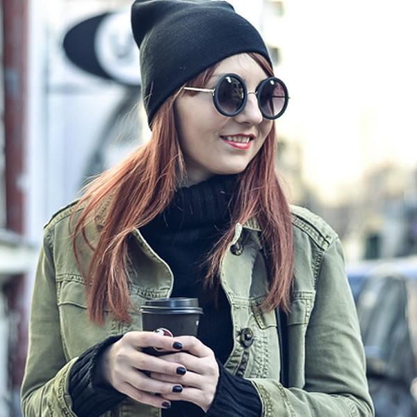 Womens Sunglasses Designer Inspired Round Frames 8907